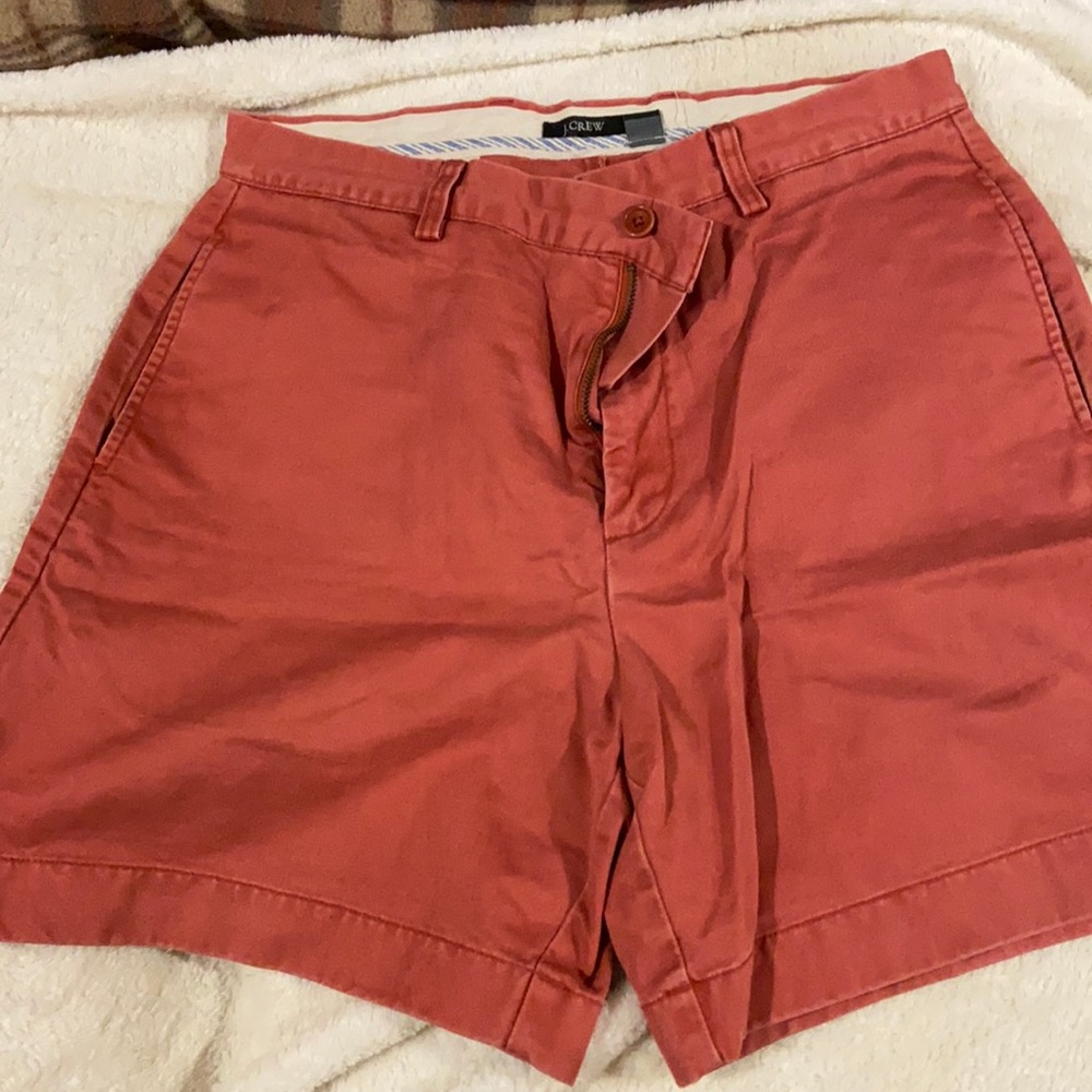 JCrew 7” Nantucket Red Shorts 34” waist
